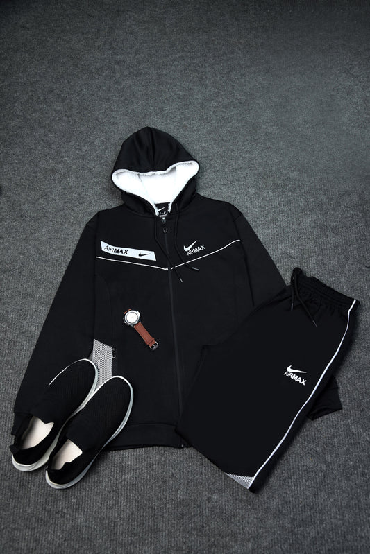 Nike Zipper Tracksuit (black)